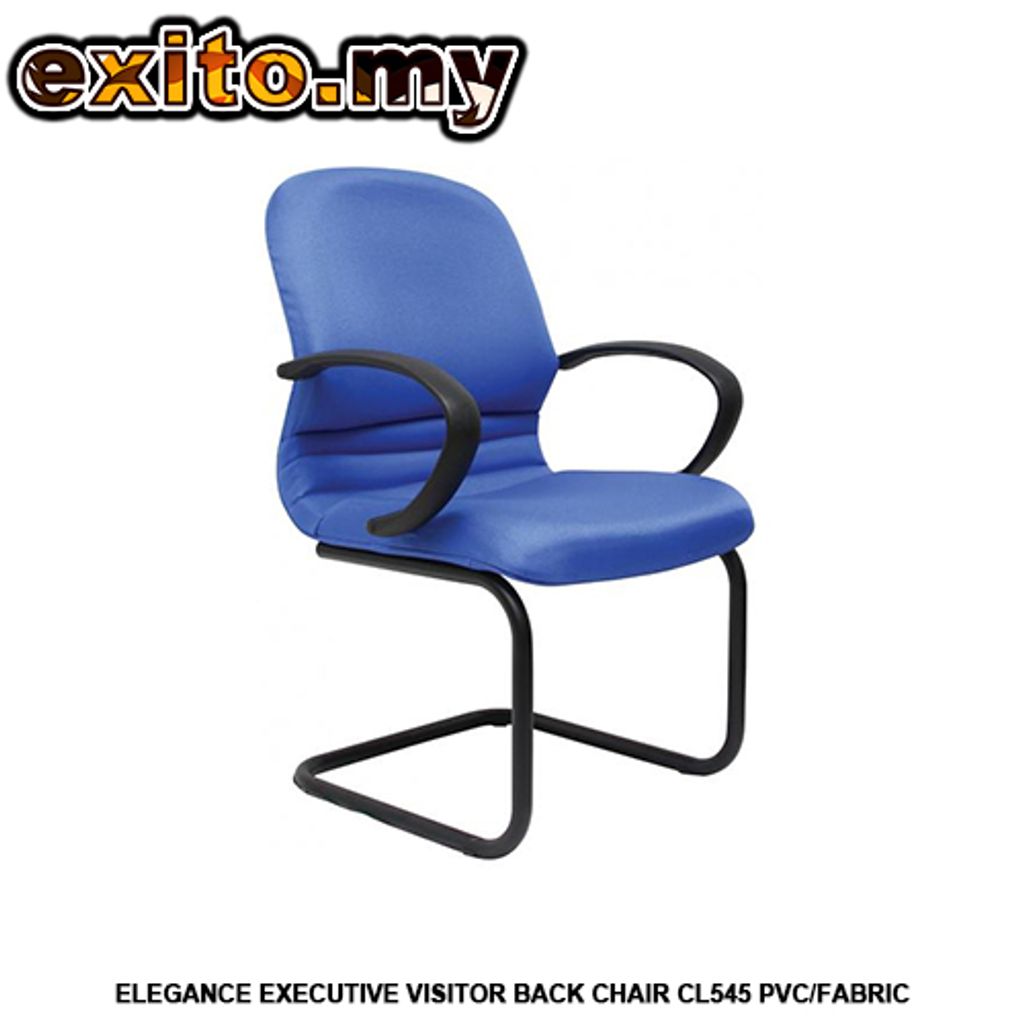 ELEGANCE EXECUTIVE VISITOR BACK CHAIR CL545 PVC-FABRIC