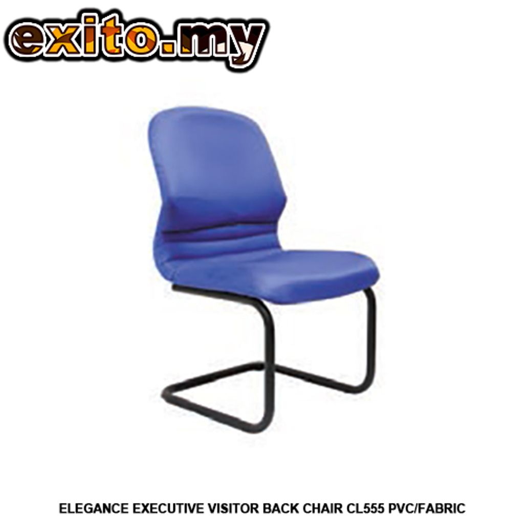 ELEGANCE EXECUTIVE VISITOR BACK CHAIR CL555 PVC-FABRIC