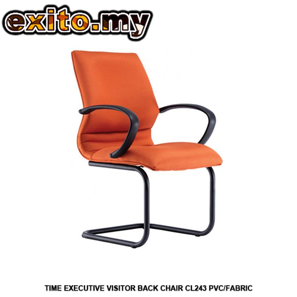 TIME EXECUTIVE VISITOR BACK CHAIR CL243 PVC-FABRIC