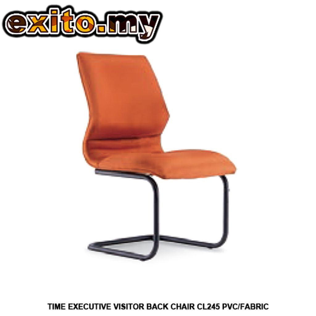 TIME EXECUTIVE VISITOR BACK CHAIR CL245 PVC-FABRIC