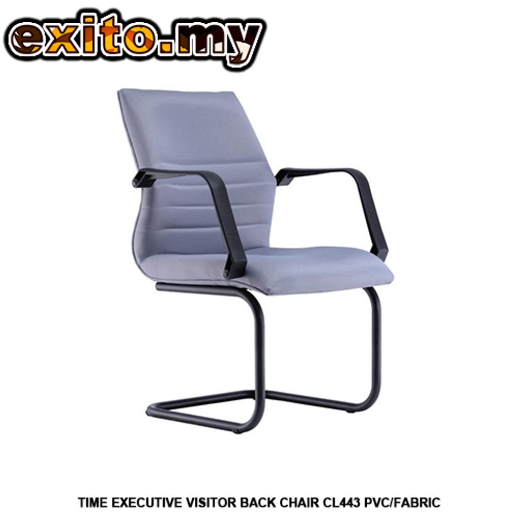 TIME EXECUTIVE VISITOR BACK CHAIR CL443 PVC-FABRIC