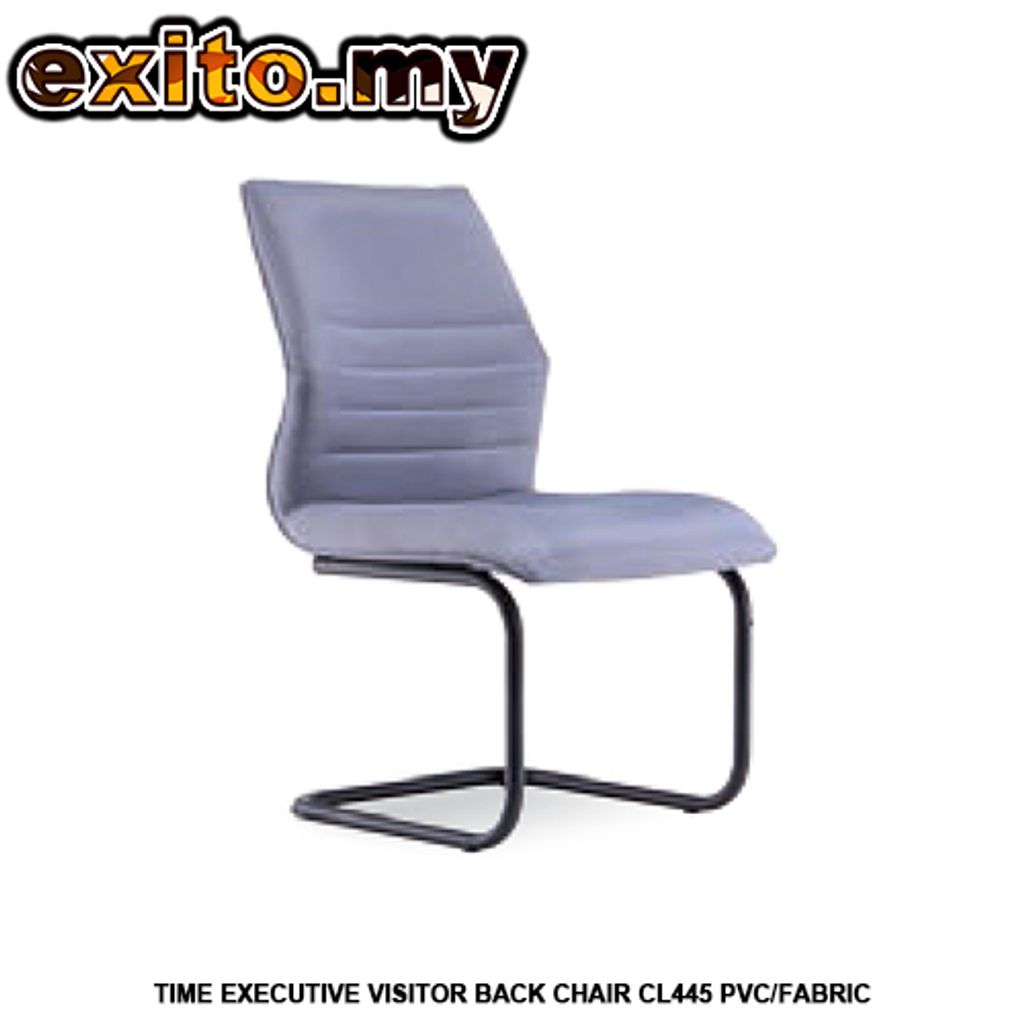 TIME EXECUTIVE VISITOR BACK CHAIR CL445 PVC-FABRIC