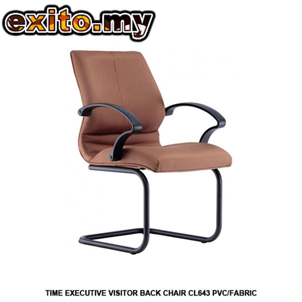 TIME EXECUTIVE VISITOR BACK CHAIR CL643 PVC-FABRIC