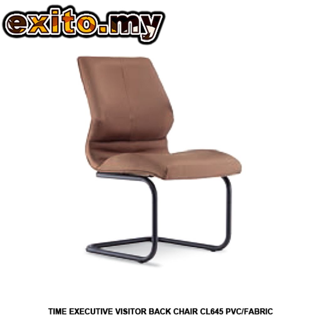TIME EXECUTIVE VISITOR BACK CHAIR CL645 PVC-FABRIC