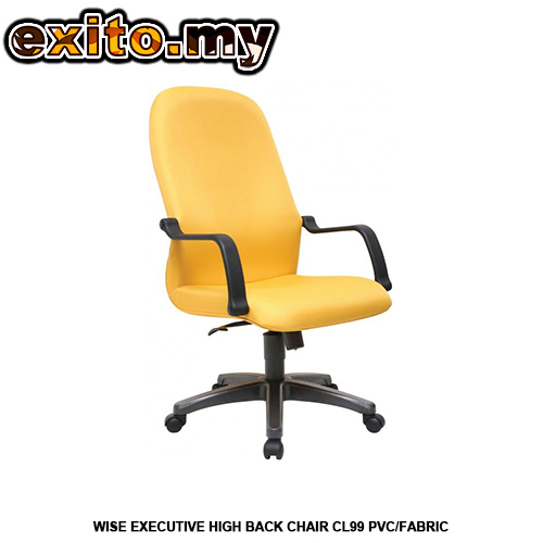 WISE EXECUTIVE HIGH BACK CHAIR CL99 PVC-FABRIC
