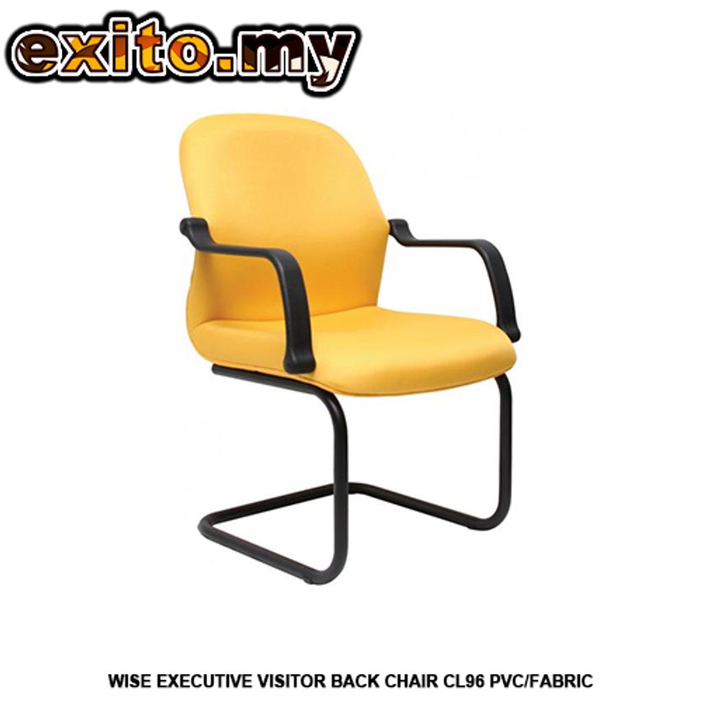 WISE EXECUTIVE VISITOR BACK CHAIR CL96 PVC-FABRIC