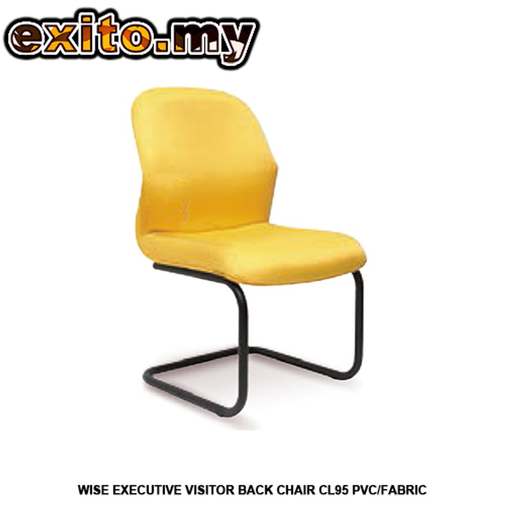 WISE EXECUTIVE VISITOR BACK CHAIR CL95 PVC-FABRIC