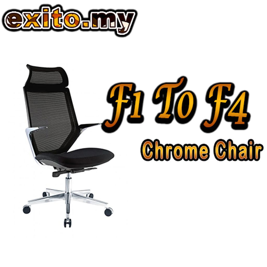 F1 To F4 Chrome Chair Model