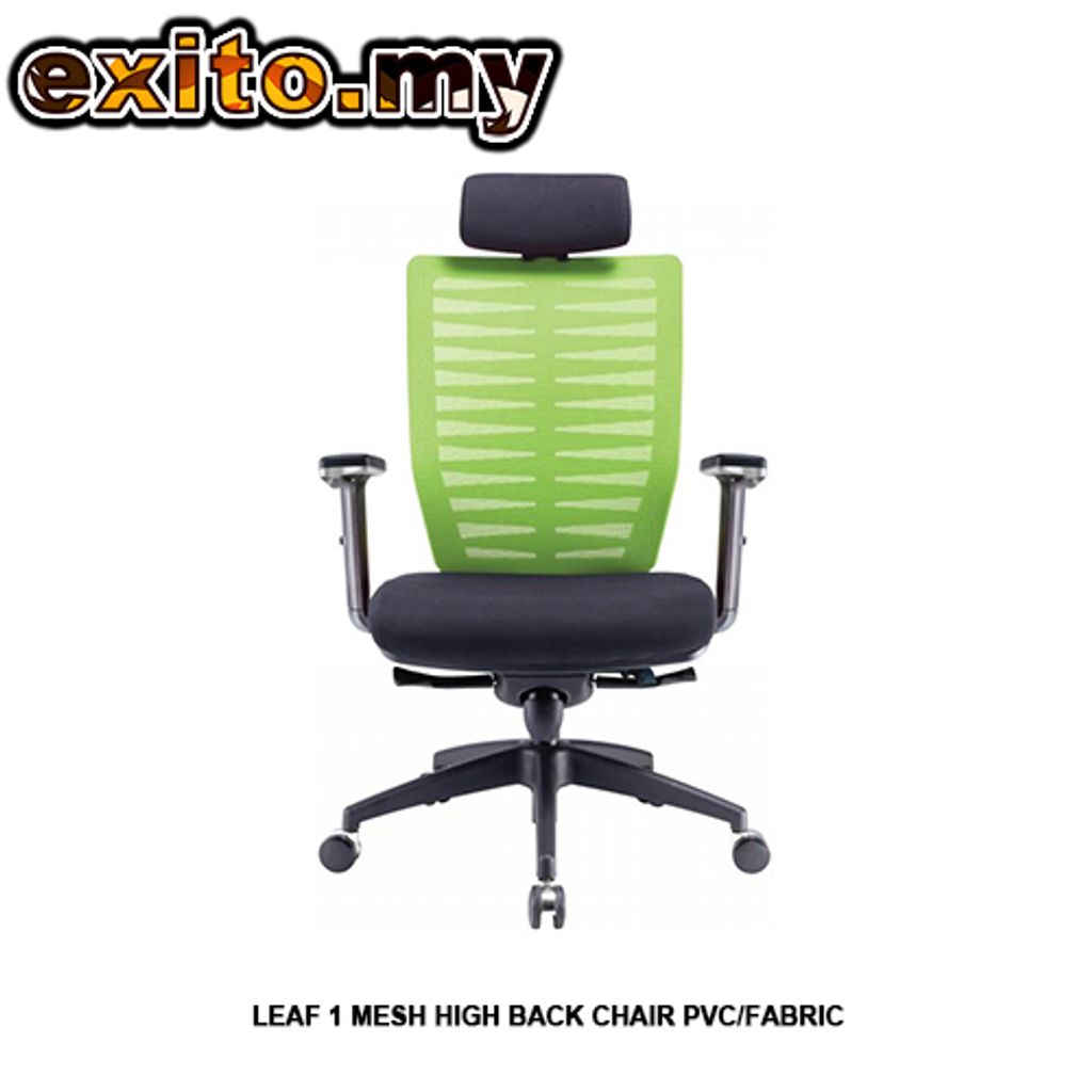 LEAF 1 MESH HIGH BACK CHAIR PVC-FABRIC