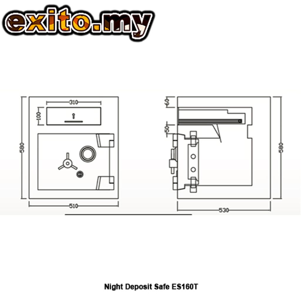 Night Deposit Safe ES160T 4