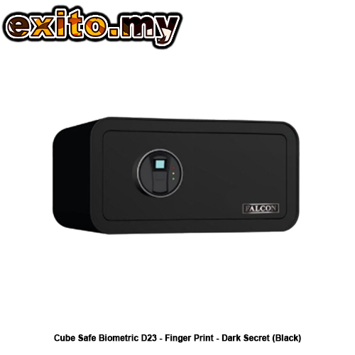 Cube Safe Biometric D23 - Finger Print - Dark Secret (Black)