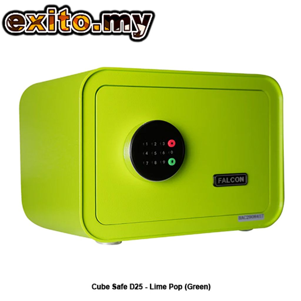 Cube Safe D25 - Lime Pop (Green) 1