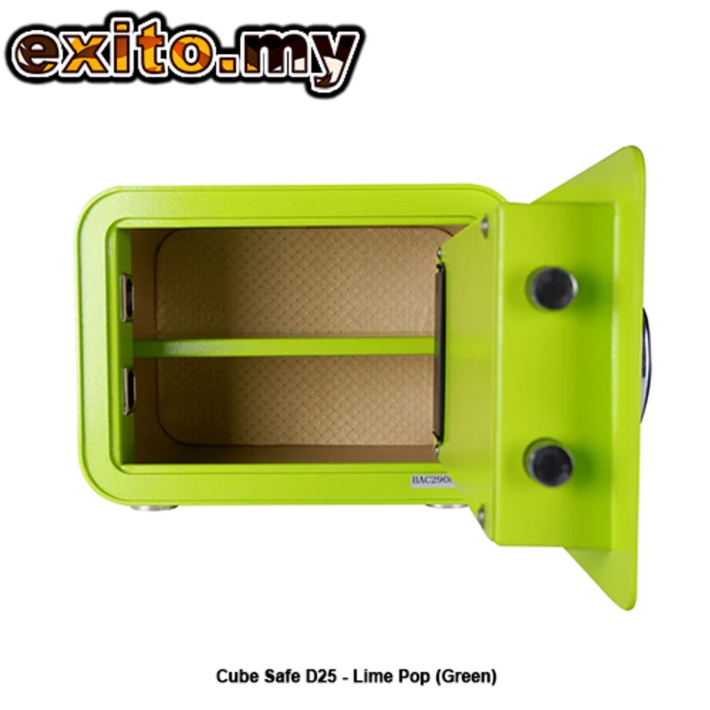 Cube Safe D25 - Lime Pop (Green) 2