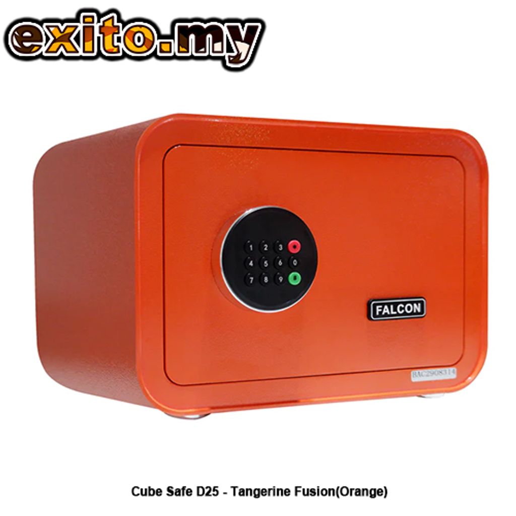 Cube Safe D25 - Tangerine Fusion(Orange) 1
