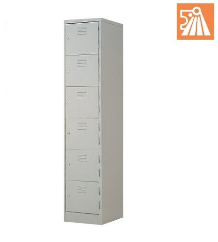 6-Compartment Locker with keylock