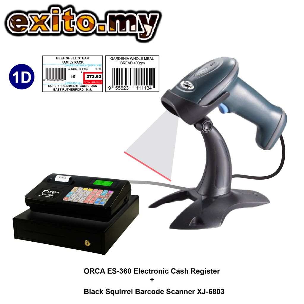 9 ORCA ES-360 Electronic Cash Register