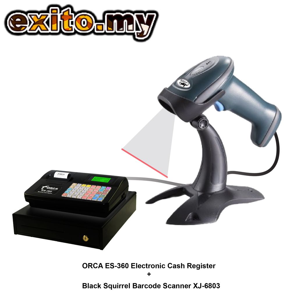 8 ORCA ES-360 Electronic Cash Register