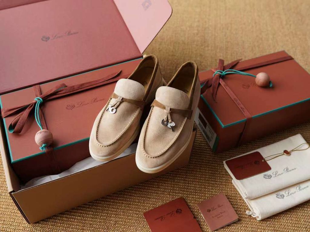 LORO PIANA MY CHARMS 絨面皮革樂福鞋 (多色) 18