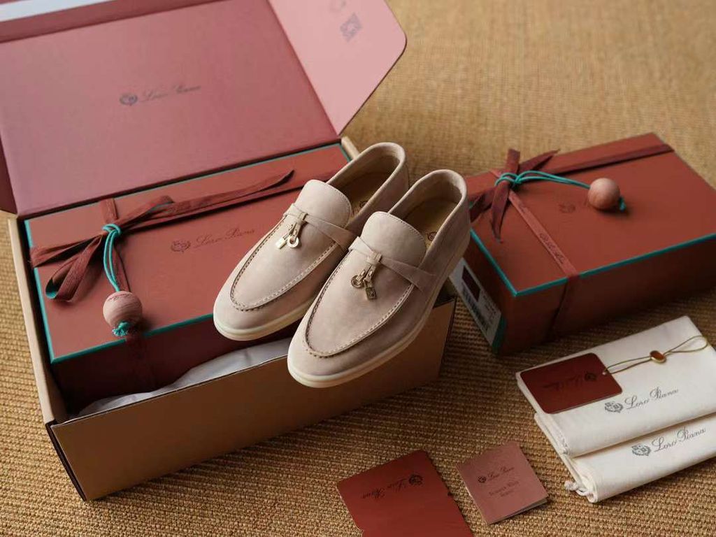 LORO PIANA MY CHARMS 絨面皮革樂福鞋 (多色) 14