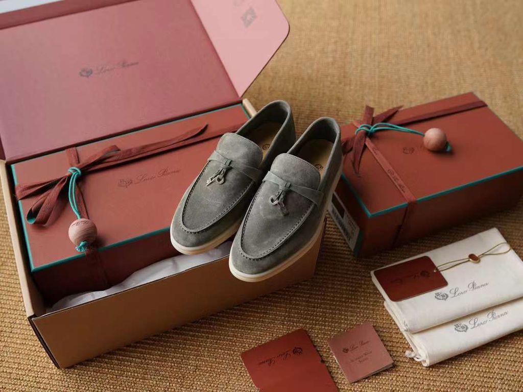 LORO PIANA MY CHARMS 絨面皮革樂福鞋 (多色) 10