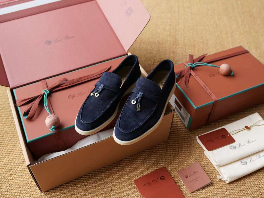 LORO PIANA MY CHARMS 絨面皮革樂福鞋 (多色) 15