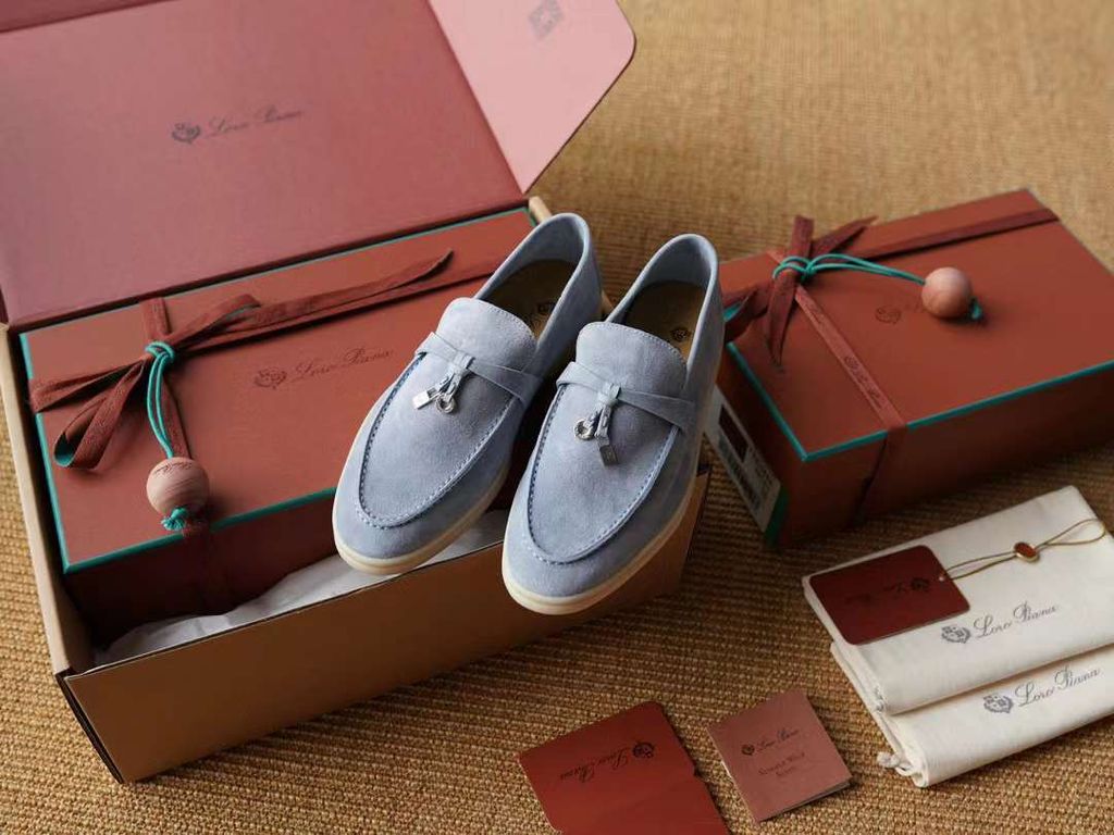 LORO PIANA MY CHARMS 絨面皮革樂福鞋 (多色) 7