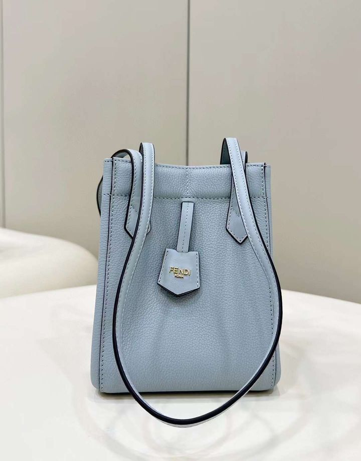 FENDI MINI ORIGAMI 全牛皮折疊手提包:肩背包1