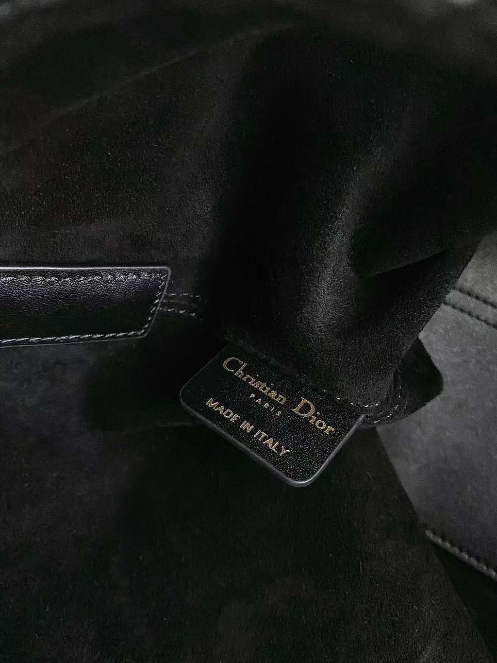 DIOR TOUJOURS 肩背包:手提包 粗花呢黑色中號1