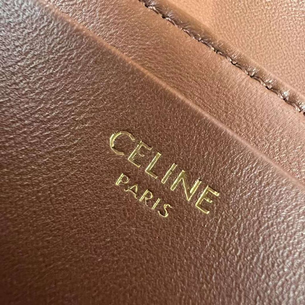 CELINE TEEN VICTOIRE 手袋 老花款 小號:中號7