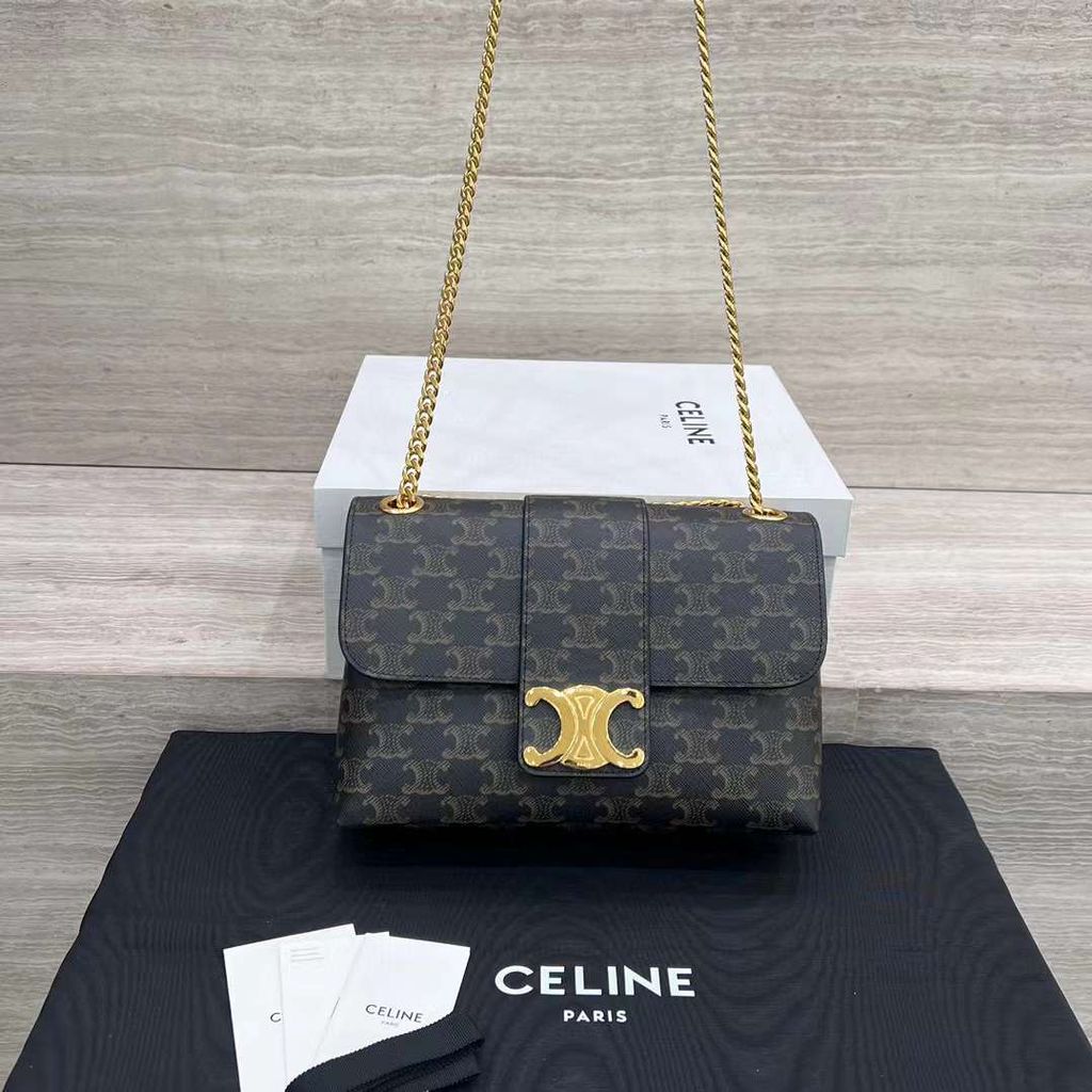 CELINE TEEN VICTOIRE 手袋 老花款 小號:中號1