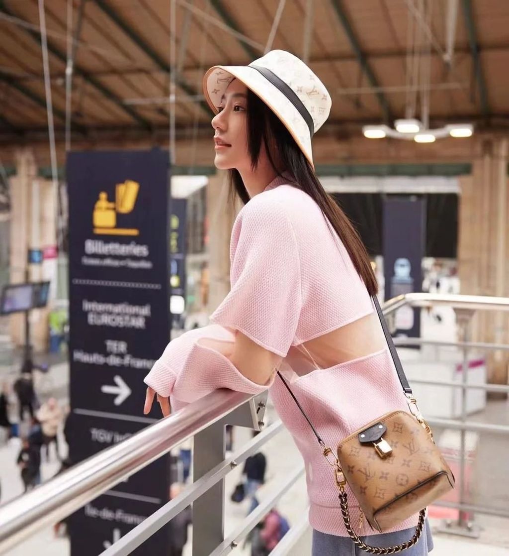 LV JUST IN CASE 小骰子包 卡其老花款 M47162 最新芯片版本 7