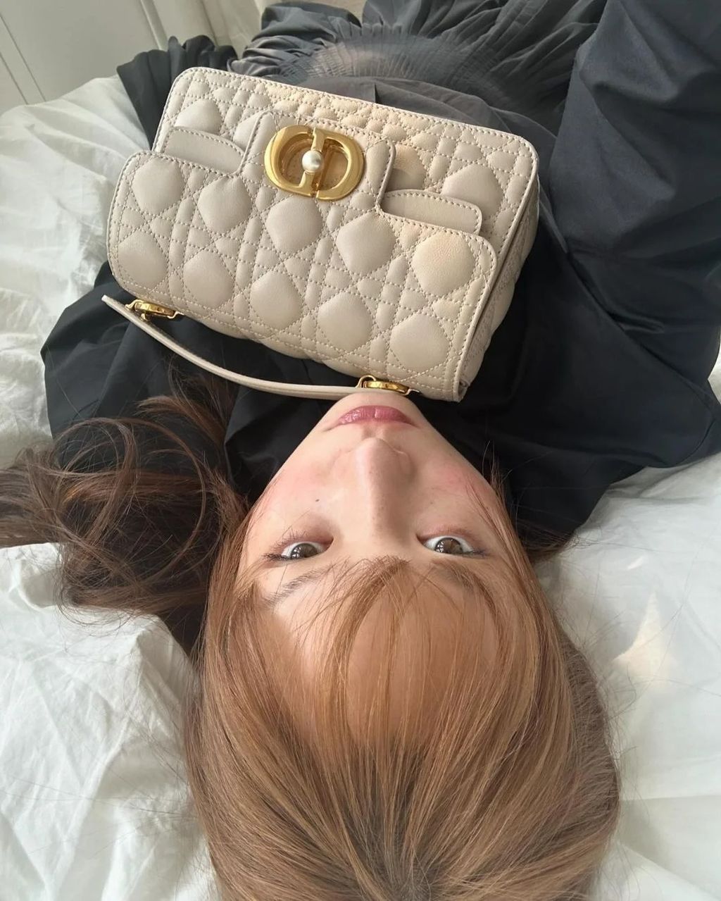 DIOR JOLIE 手袋 杏色 米色12