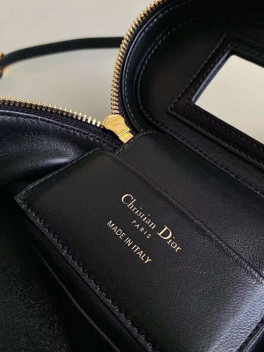 DIOR CARO MINI VANITY 化妝盒包 黑色 6