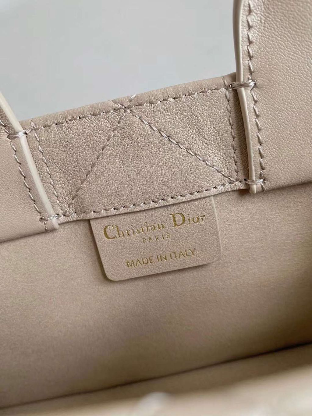 DIOR BOOK TOTE MINI 背帶托特包 米色 7