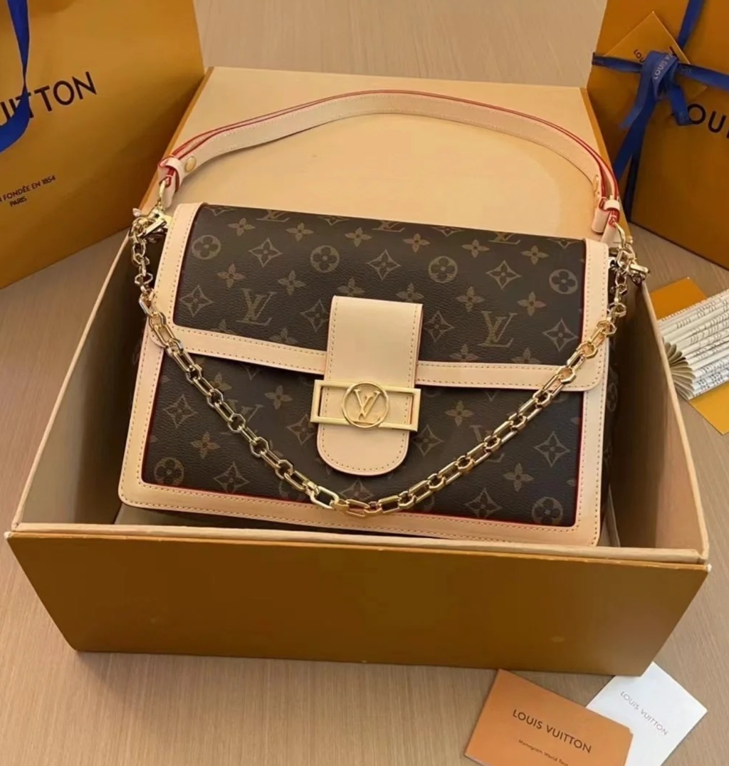 LV DAUPHINE SOFT GM 新款達芙妮大號 M47149 最新芯片版本 現貨 24H寄出 