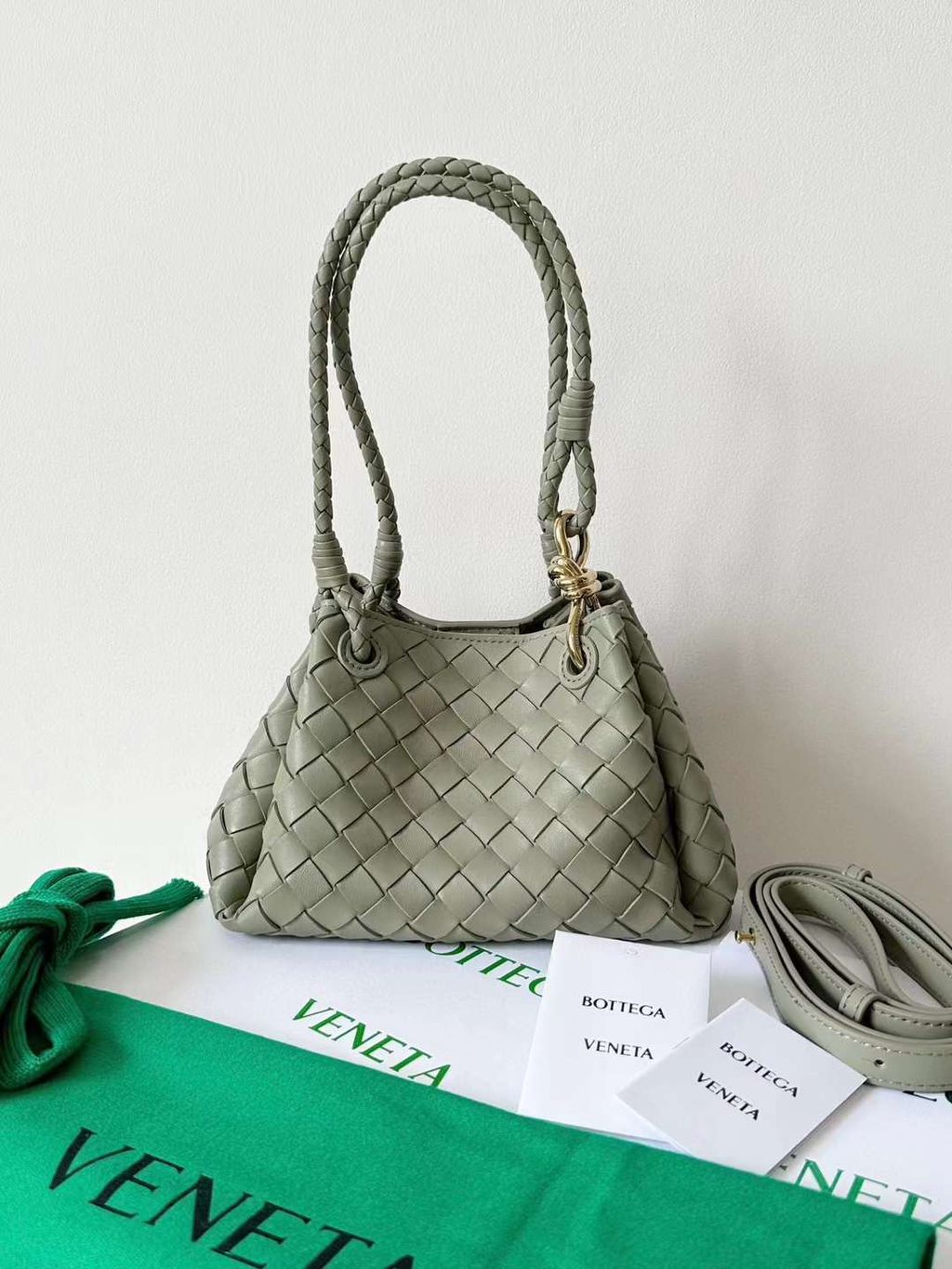 BV ANDIAMO 降落傘編織包ㄉ