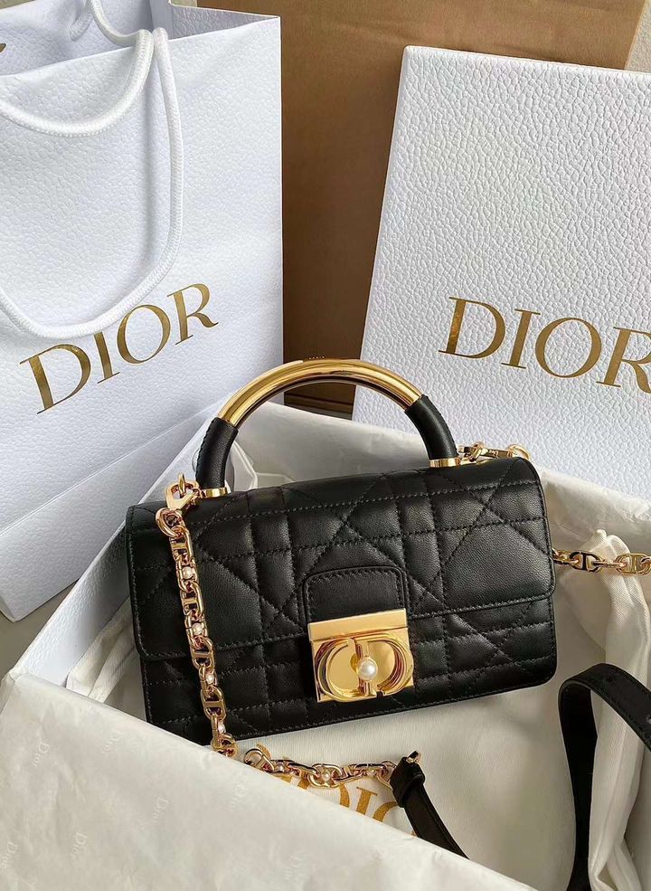 DIOR MINI ANGE 鏈條包 (兩色) ㄅ