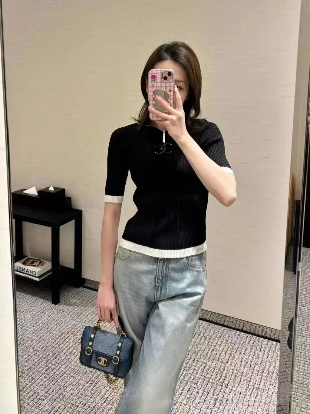 chanel Coco25早春新品！连帽设计修身中袖_4_Yi-（高端女装）_来自小红书网页版