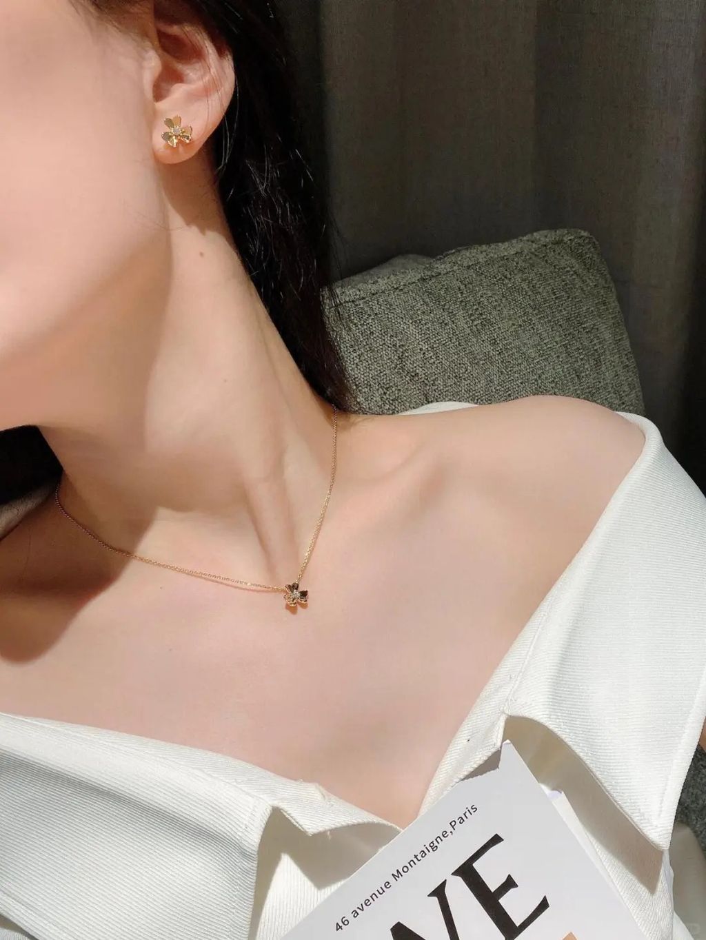 梵克雅宝三叶草迷你项链无敌百搭_1_麒麟奢品-永恒_来自小红书网页版