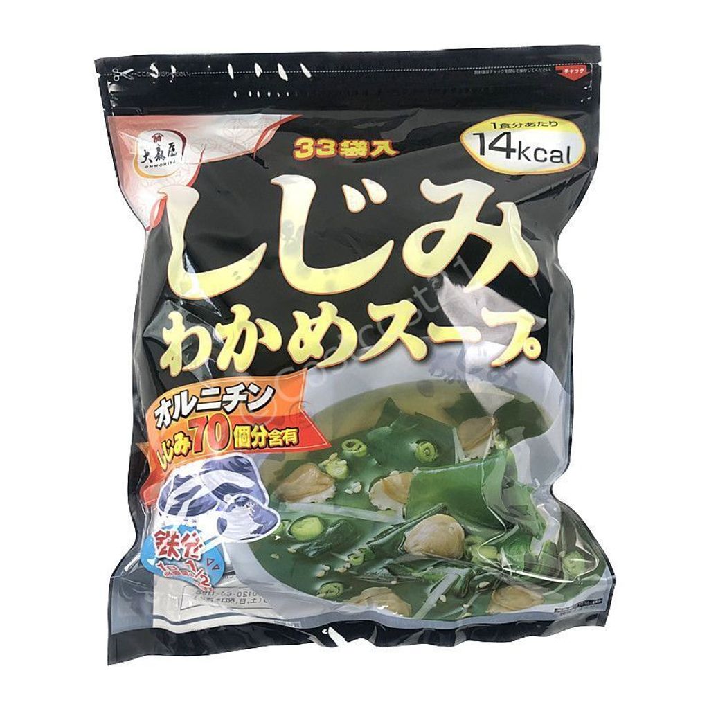 好市多業務用蜆貝海帶昆布湯 33包入