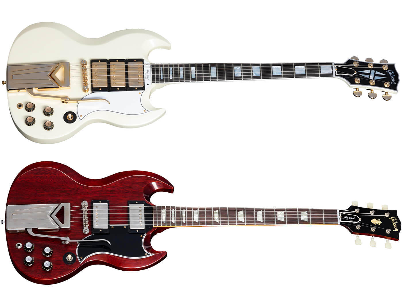 Gibson 60 週年 SG 訂製版和 SG 標準版