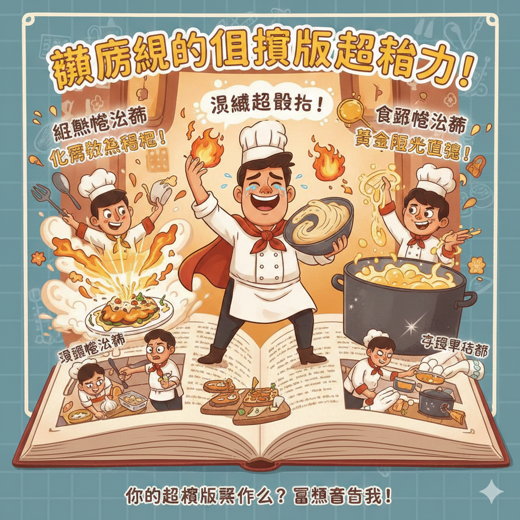 你的廚房超能力是什麼？