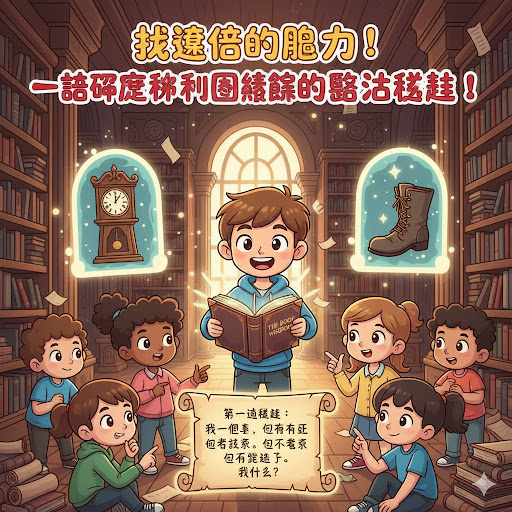 腦力激盪：解開圖書館的謎題 2月份額2