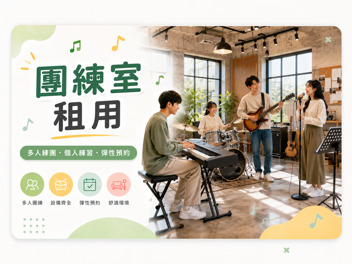 教室空間團練租用