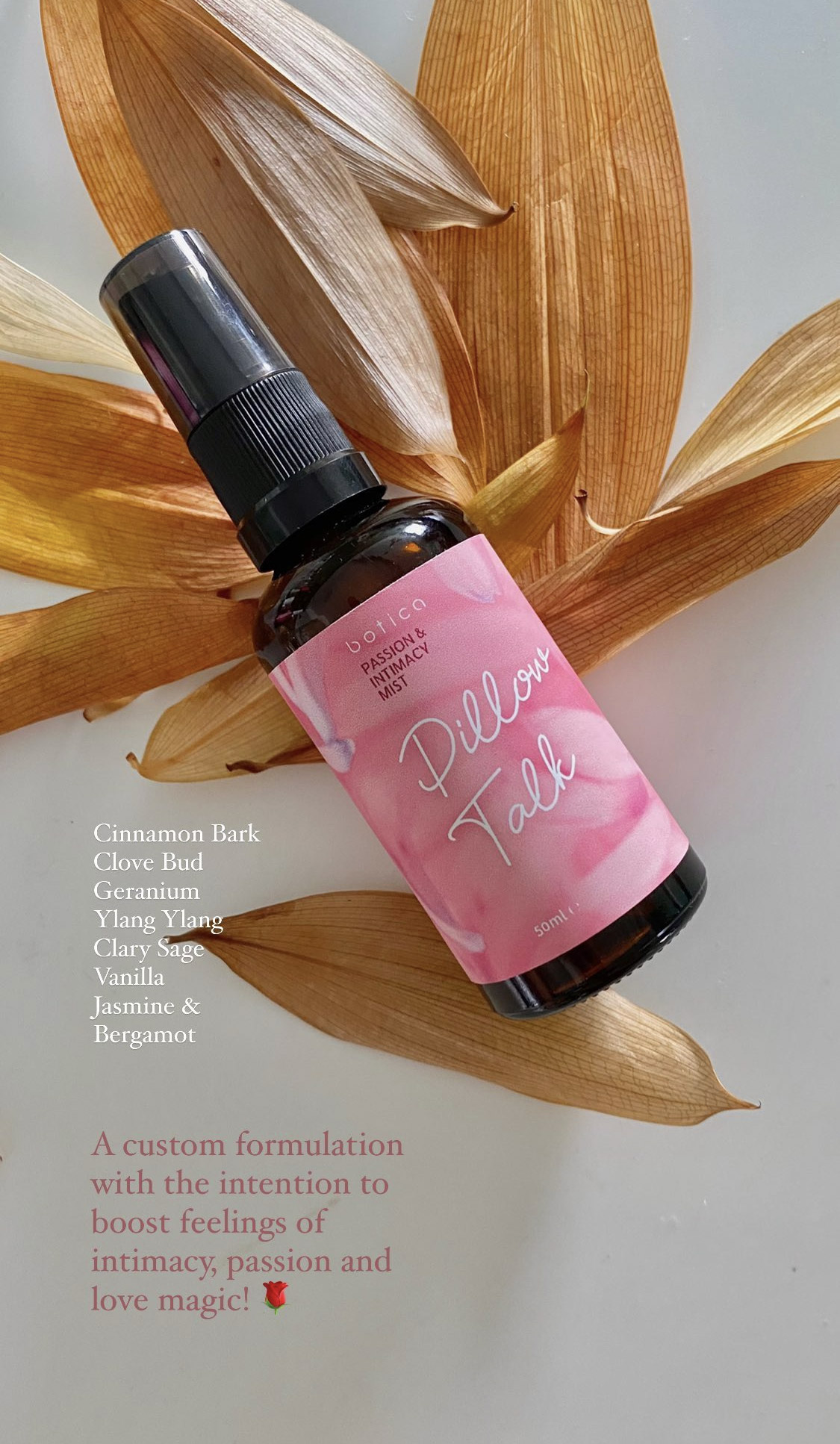 Custom Aromatherapy Blend by BOTICA natural remedies, based in Kuala Lumpur