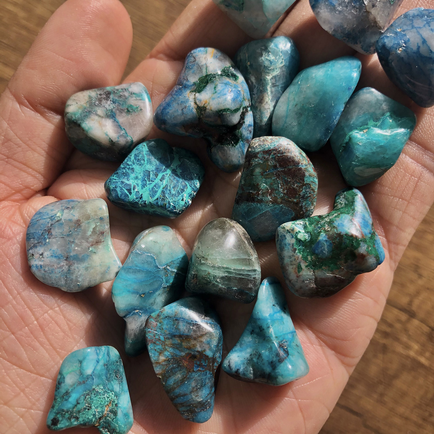 Tumbles - Chrysocolla - 2.jpg