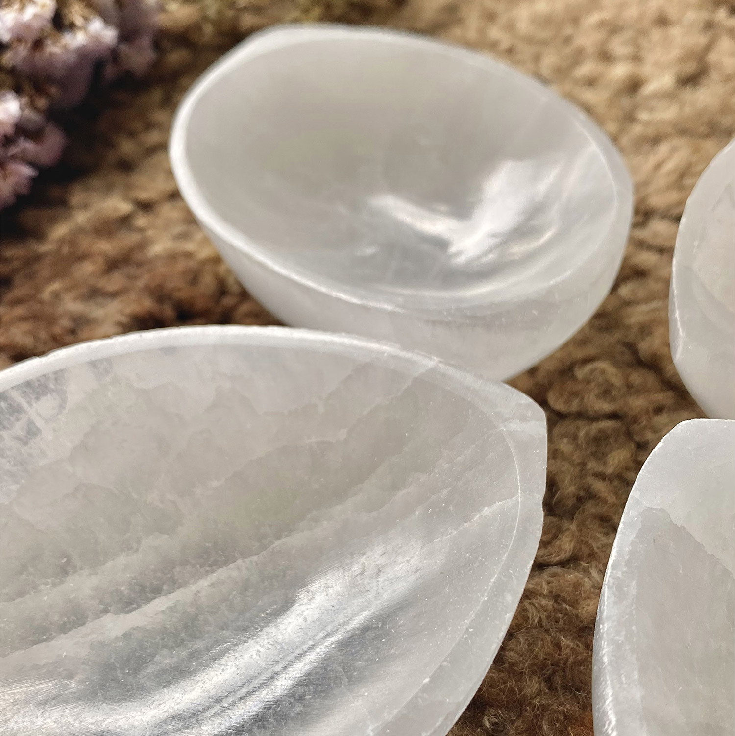 Selenite Oval Bowl - 2