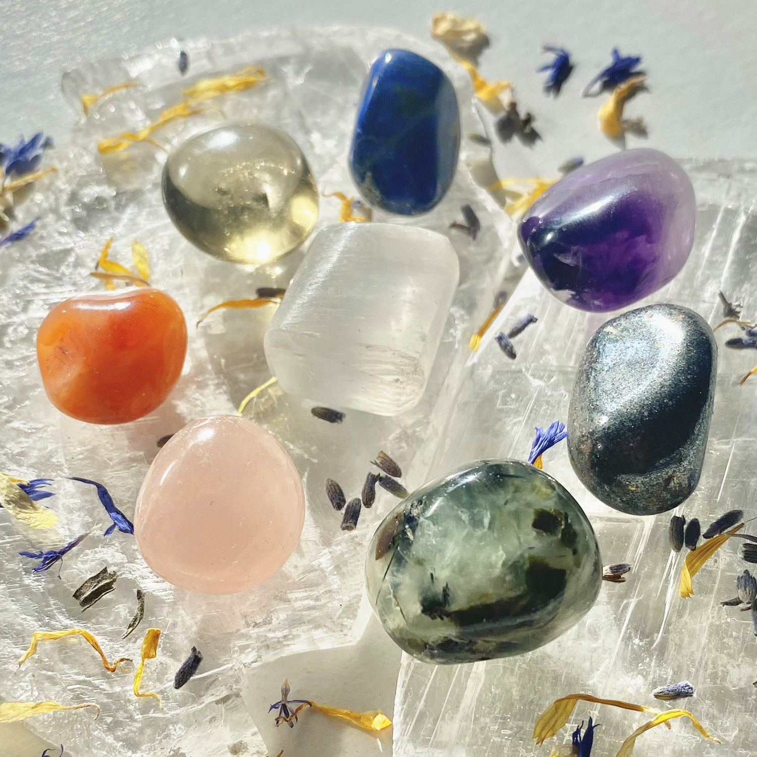 Chakra Set - tumbled - 2