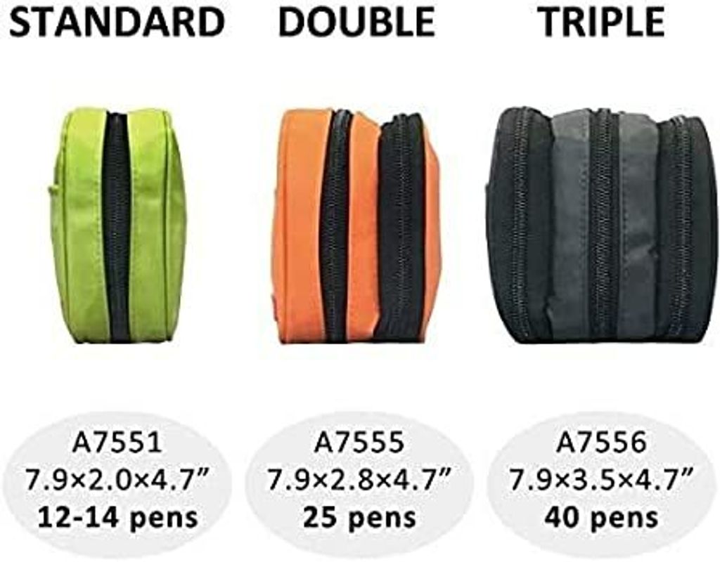 Lihit Lab Book Type Single Layer Zipper Pen Case Camouflage Edition