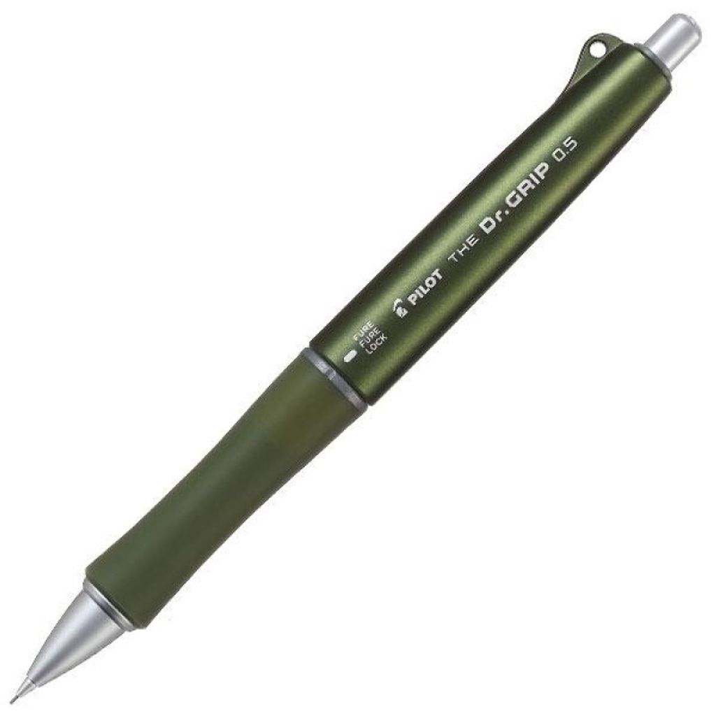 Pilot-THE-Dr.-Grip-Mechanical-Pencil-0.5mm-HTDG-90R-OL-Olive-4902505653292-1-800x800